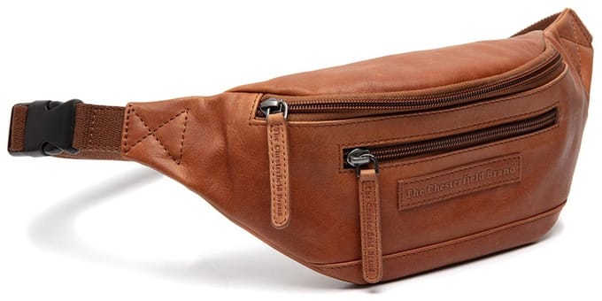 Chesterfield Brana Waxed Pull Up Heuptas - Cognac