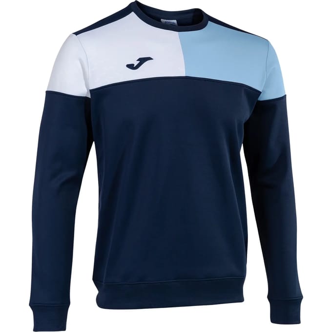 Joma Crew V Sweatshirt Blauw 7-8 Years Jongen
