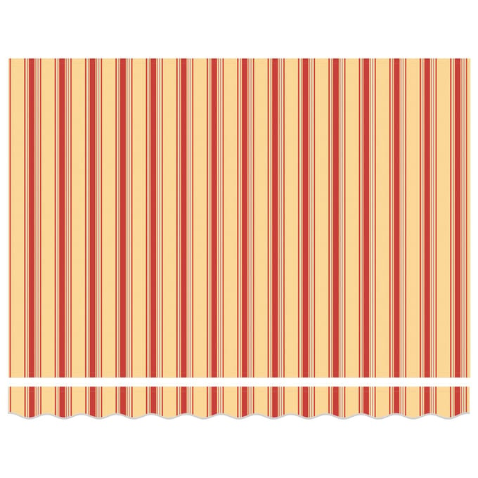 vidaXL - Uitschuifbare - luifel - Geel - 300 - x - 250 - cm