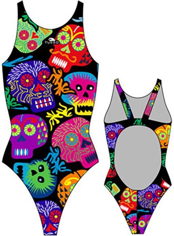 Turbo Halloween 2011 Pro Resist Zwemkleding Zwart 3-4 Years Meisje