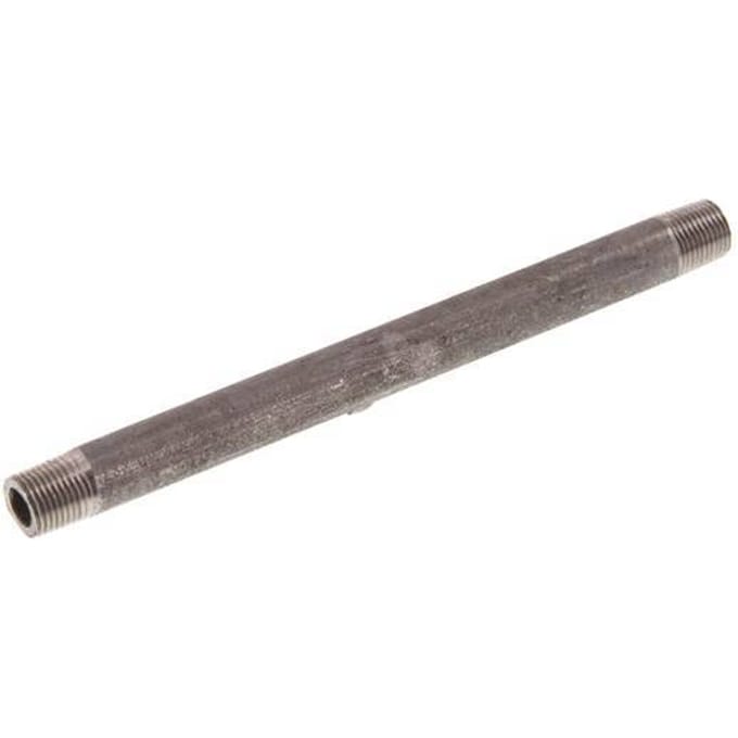 R 1/8'' RVS Dubbele Pijpnippel 20 Bar DIN 2982 - 120mm