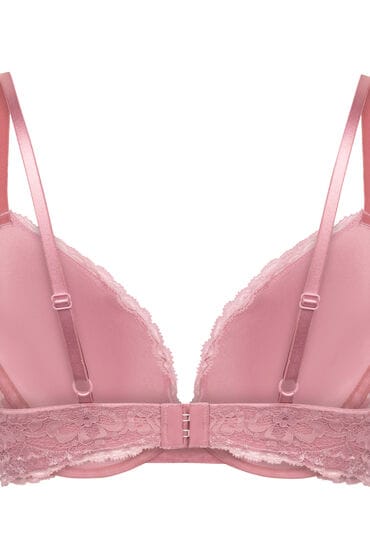 Hunkemöller Voorgevormde push-up beugel bh Marine Roze