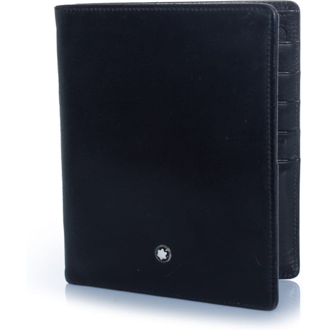 Montblanc, zwarte leren portemonnee