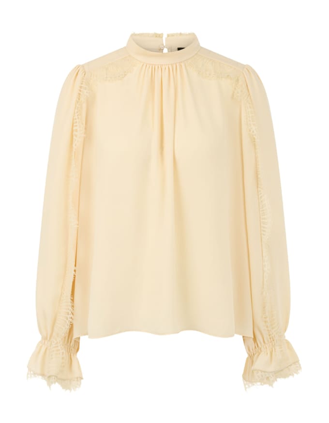 Marccain Blouse Blouses Creme Bc 51.18 W90