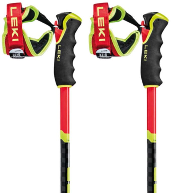 Leki Alpino Wcr Gs Carbon 3d Stokken Rood 135 cm