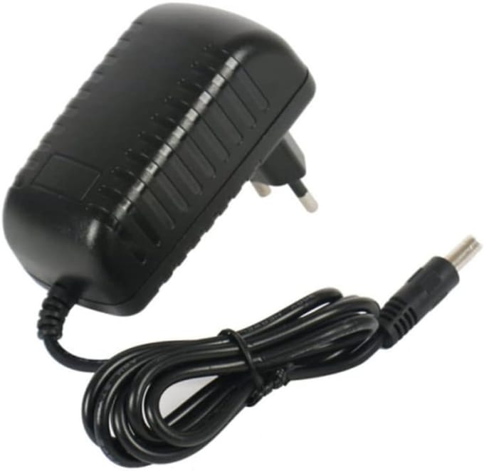 AC/DC Adapter - Wandoplader Stroomkabel - Bewakingssysteem Voeden - Universele Spanning - 1 Kabel - Zwart