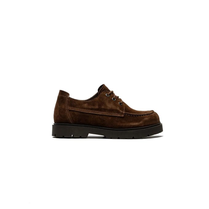 Birkenstock Highwood Moc Lace Low Suede Leather Sneakers bruin