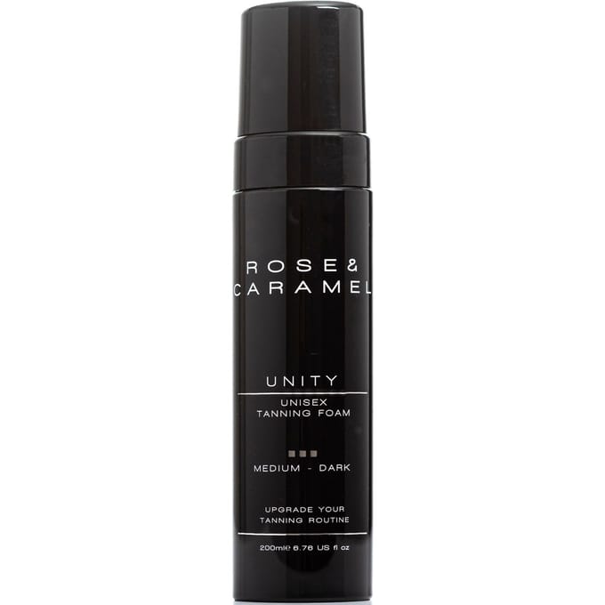 Rose & Caramel Unity Unisex Medium Dark Tanning Foam 200ml
