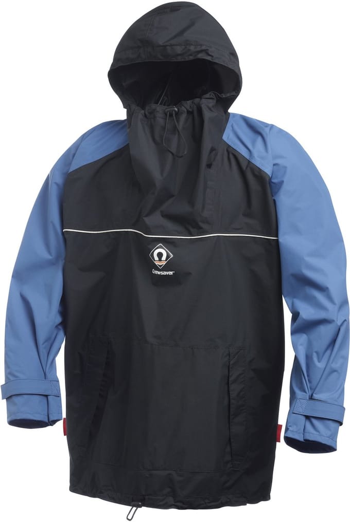 Crewsaver Centrum Junior Hooded Smock Top Blauw 6617-a