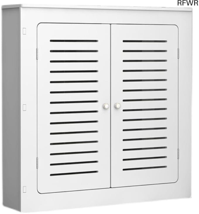 RFWR® Moderne Houten Radiatorafdekking met 2 Deuren