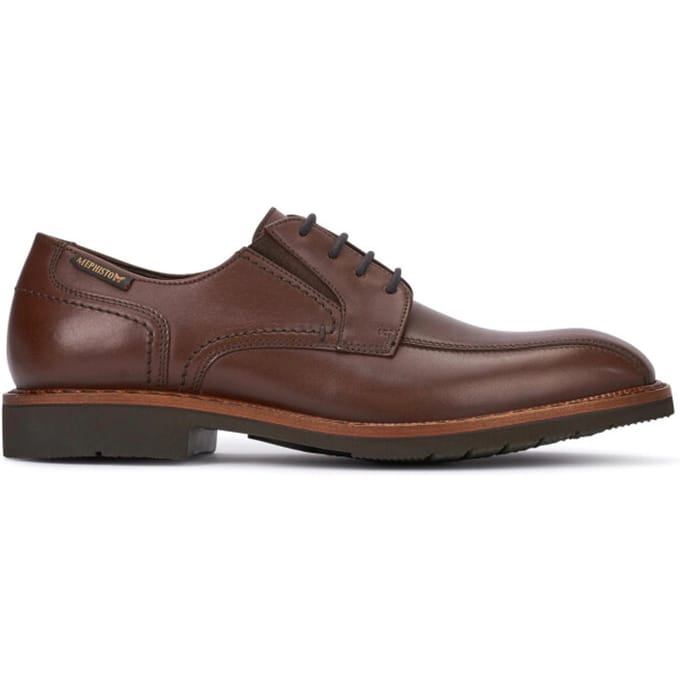 Mephisto Nelson - heren veterschoen - bruin - maat 45.5 (EU) 11 (UK)