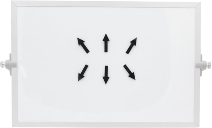 Sam Creative Magnetisch Symbool - Pijl - 1,2x3cm - Zwart - 25 stuks - Whiteboard Magneten
