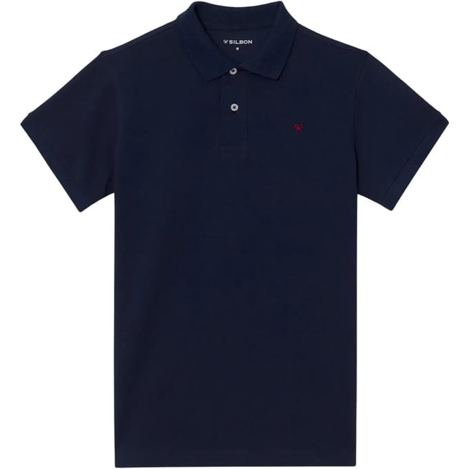 Klassieke katoenen polo Silbon
