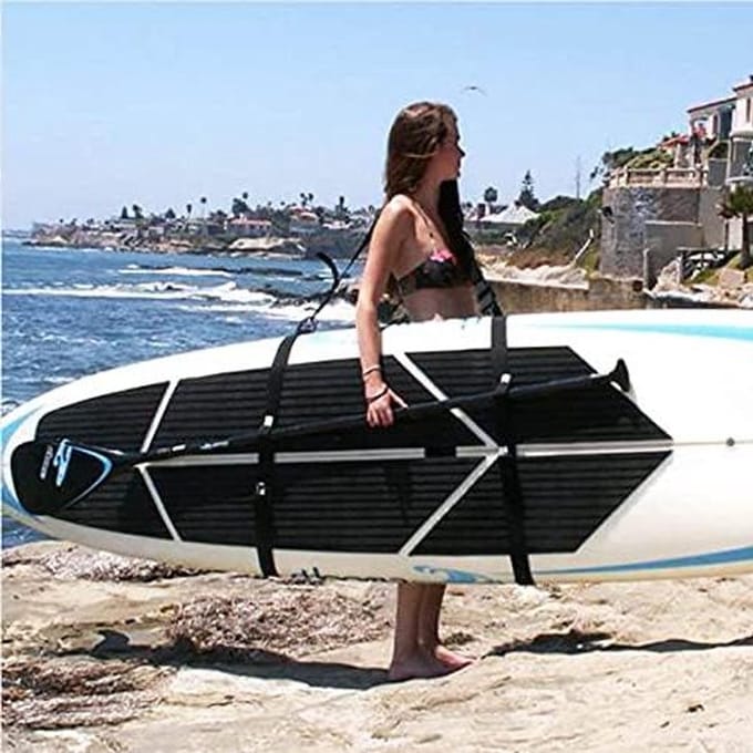 Ronte - Draagriem voor surfplank en paddleboard - Verstelbare nylon strap - SUP board accessoire.
