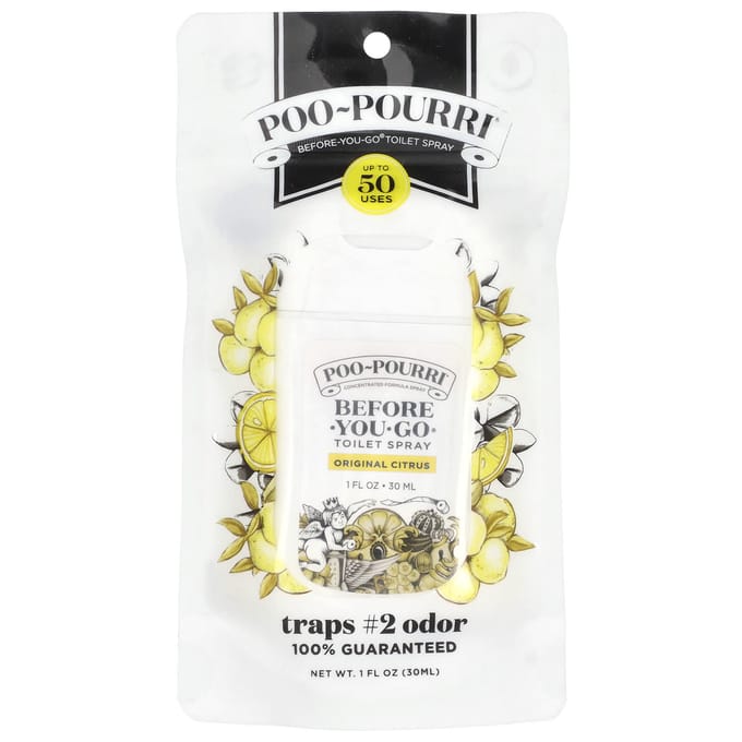 Poo-Pourri, Before-You-Go® Soil Spray, Original Citrus, 30 Ml (1 Fl Oz)