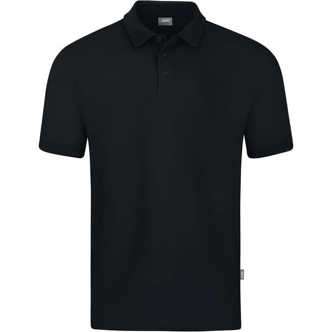 Jako Doubletex Polo Heren - Zwart | Maat: L