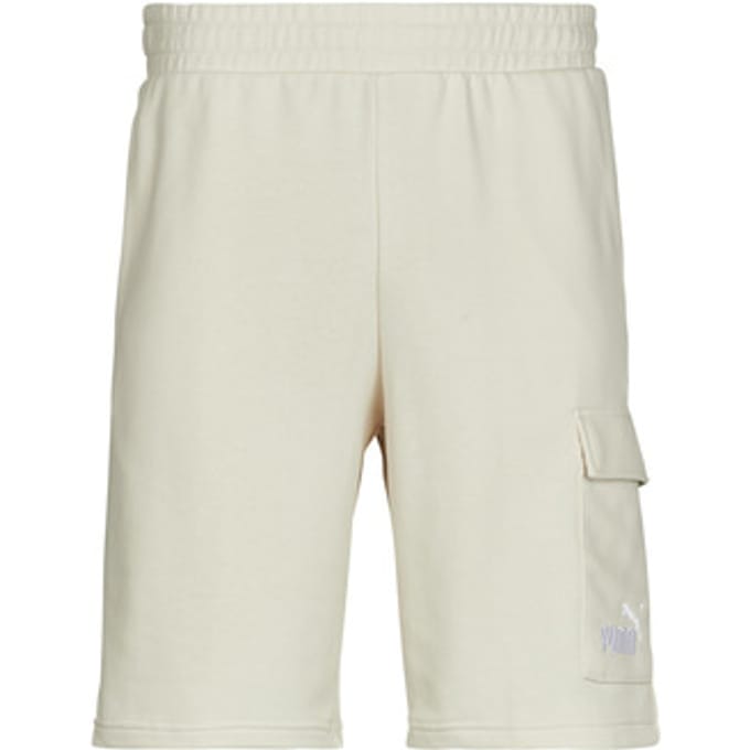 Puma Ess Small No1 Logo Cargo 10´´ Korte Sportbroek Beige M