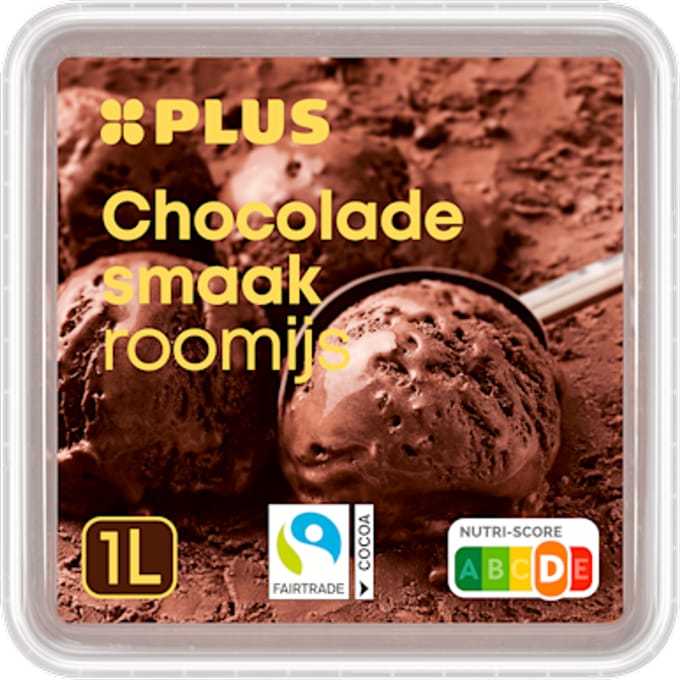 Roomijs chocolade