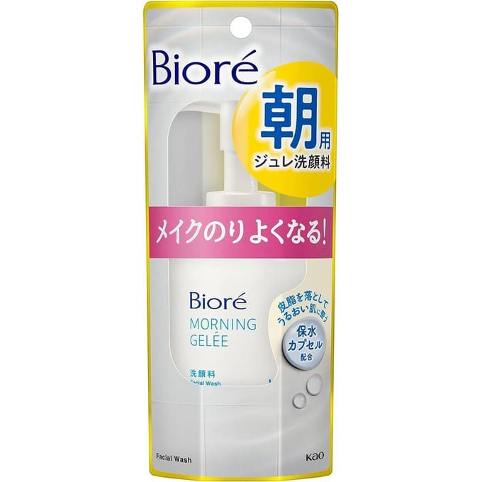 Kao - Biore Morning Gelee Facial Wash 160ml Refill