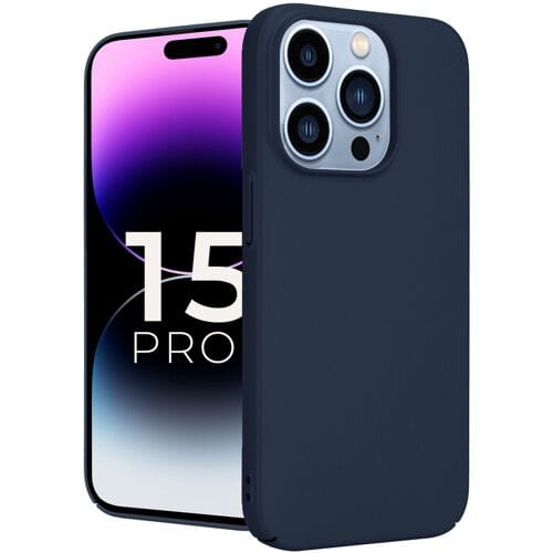 ShieldCase telefoonhoesje geschikt voor Apple iPhone 15 Pro Ultra thin case - optimale bescherming - dun design - blauw