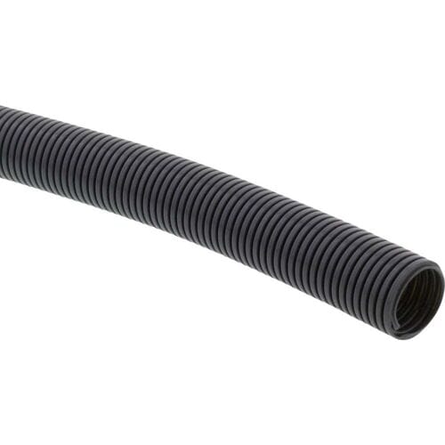 Wiska 10109189 BCAB-L-48-BK Beschermslang (ribbelslang) Zwart 47.9 mm 50 m