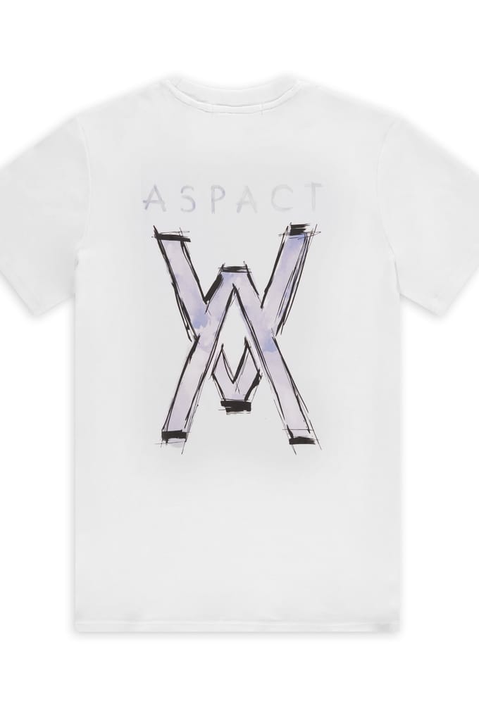 ASPACT Unisex Kendi Tee White Taglia: S | Maglie Sportivi Outlet | Unisex | Bianco