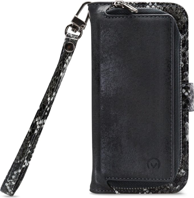 Mobilize - Geschikt voor 2in1 Gelly Zipper Case Samsung Galaxy A21s Black/Snake
