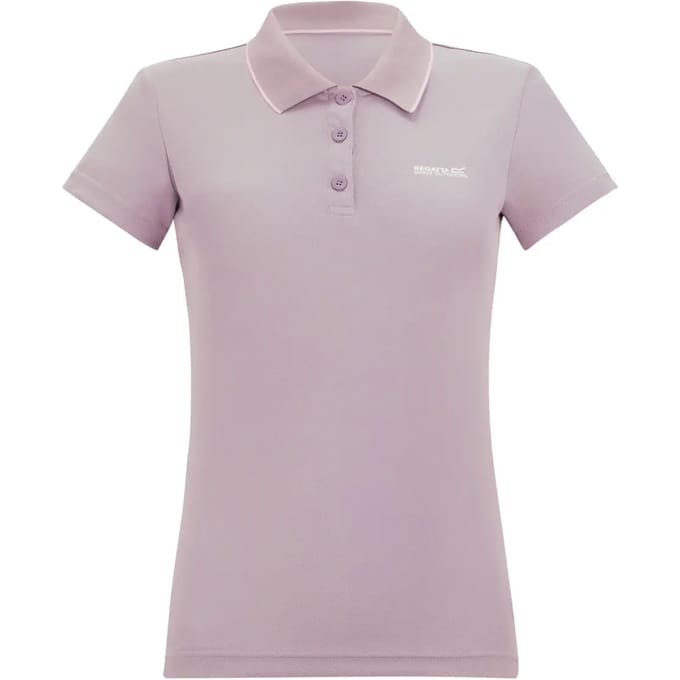 Dames Maverick V Polo met logo en V-vormige uiteinden