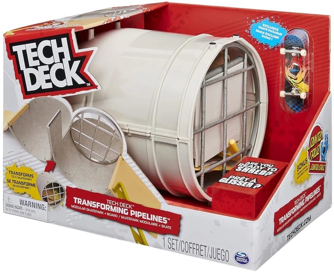 Tech Deck Transforming Pipelines Playset - Skatepark