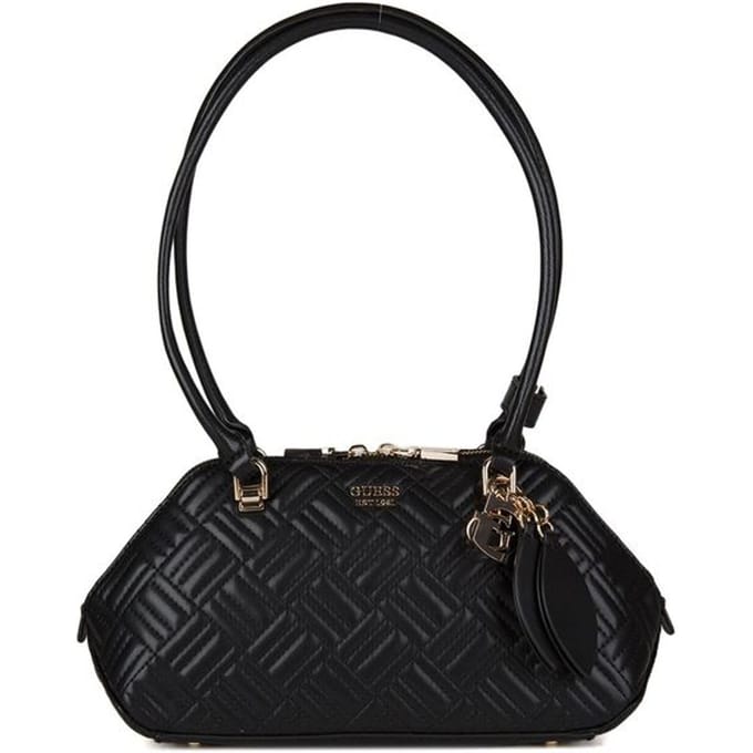 GUESS schoudertas Sally Shoulder Satchel Black zwart