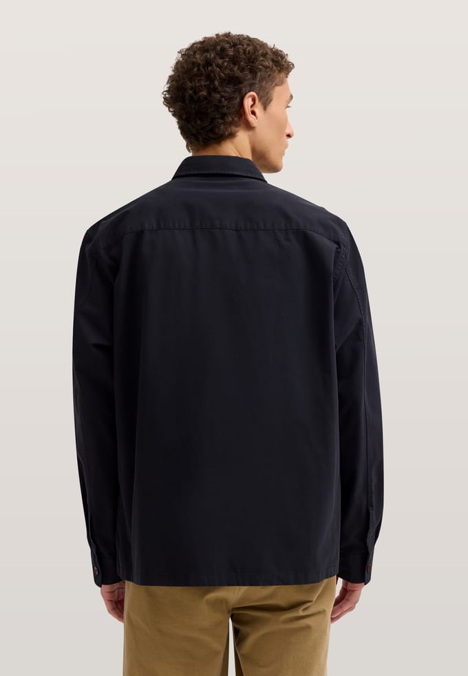 Bugatti Herren Overhemd in overshirt-stijl