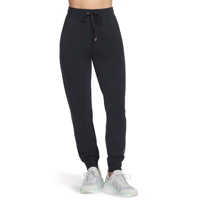 Skechers Performance Skechluxe Elevate Jogger Dames Zwarte Joggingbroek