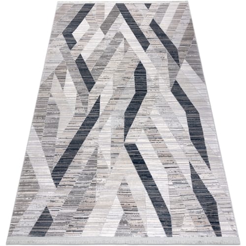 Kleden Rugsx Tapijt REBEC modern rand 51166B Geometrisch , 80x150 cm