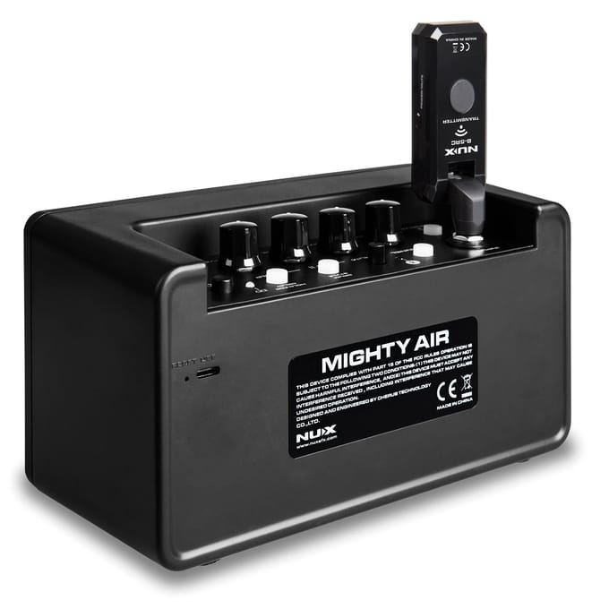 Gitaarversterker - NUX Mighty Air - Draadloos stereo - 10 watt - Modeling - Bluetooth - Inclusief zender