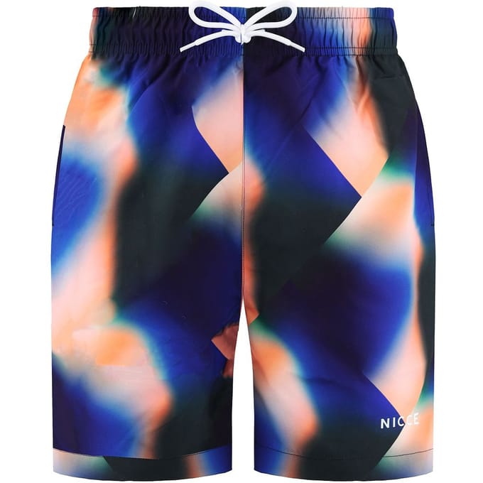 Nicce Paradise Heren Veelkleurige Zwemshorts