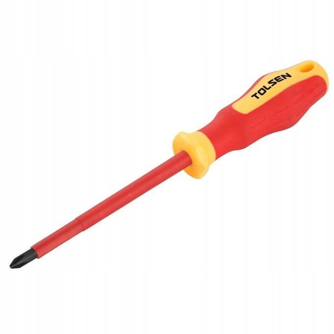 Geïsoleerde Schroevendraaier 1000V PH2x100mm - VDE/GS Gecertificeerd