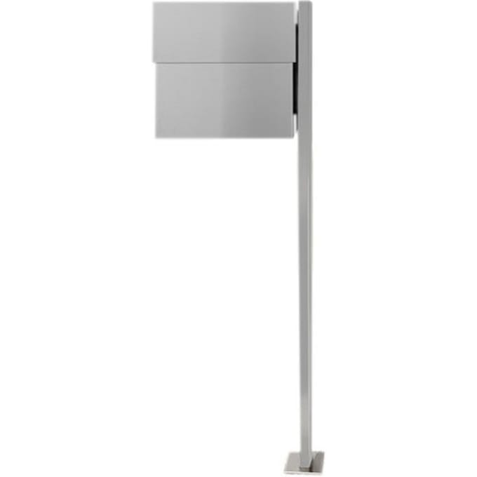 Radius - Letterman staande brievenbus XXL 2 - zilver