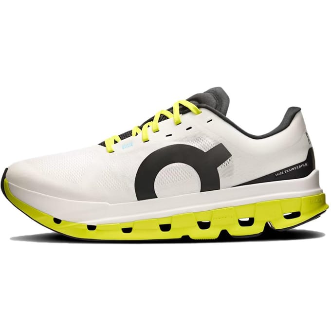 ON Cloudflow 5 Wit Lime Heren Sneakers 3MF10112929 43 white