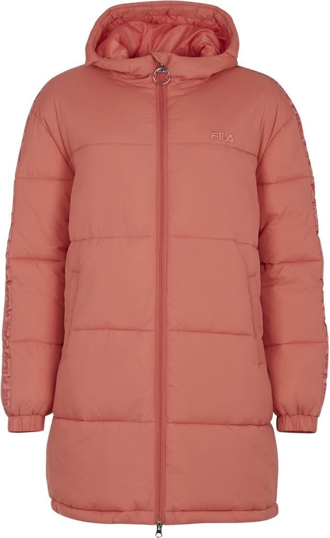 Fila damesjas Berislav Long Padded Coat Tea Rose