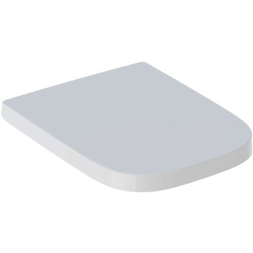 Geberit Renova Plan WC seat, angular design, fixing from above, without soft-closing mechanism 500.689.01.1