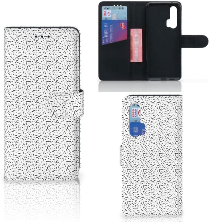 Honor 20 Pro Telefoon Hoesje Stripes Dots