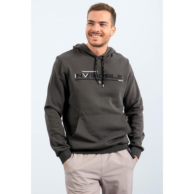 Heren Geprinte Hooded Sweatshirt Met Zak