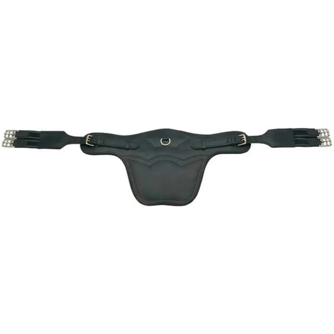 Leren zadeltasband Zaldi
