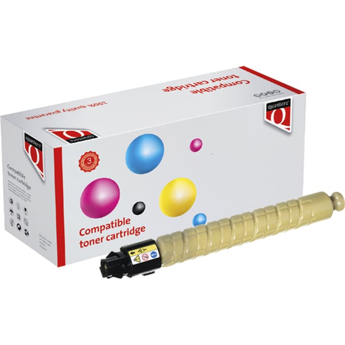 Toner Quantore alternatief tbv Ricoh 842094 geel