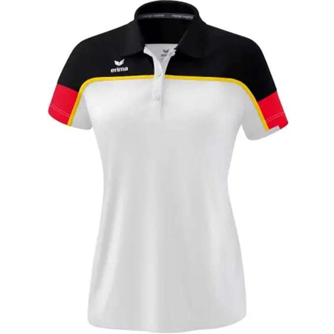 Erima Change Polo Dames - Rood / Zwart / Wit | Maat: 36
