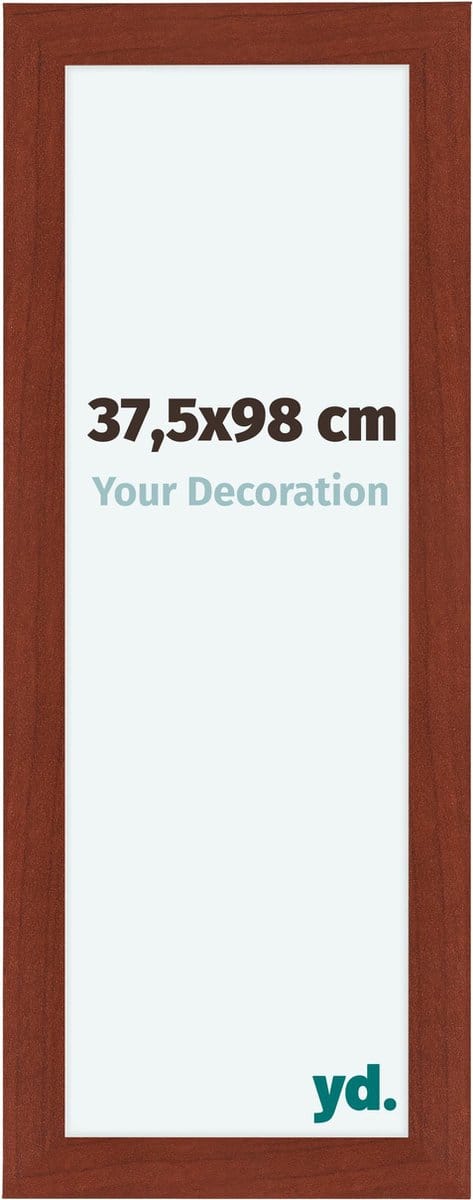Your Decoration - Fotolijst 37,5x98 cm - MDF - Kersen - Como