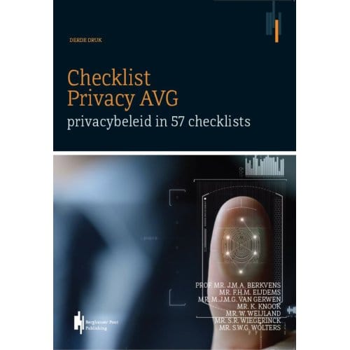 Checklist Privacy Avg - Prof.Mr.J.M.A. (Jan) Berkvens