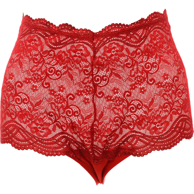 String string met hoge taille kant 21686 vrouw