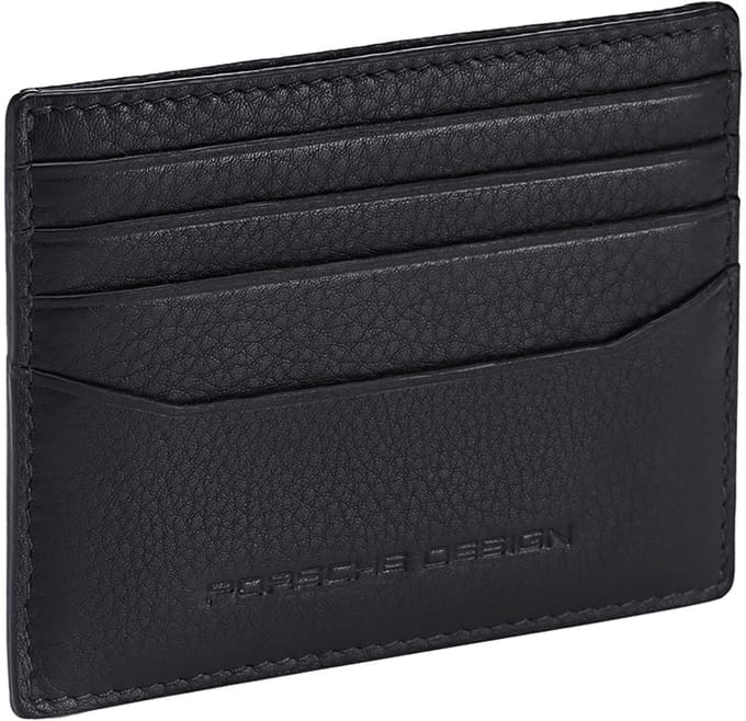 Porsche Design Pasjeshouder / Kaarthouder - Leer - Small Leather Goods - Zwart