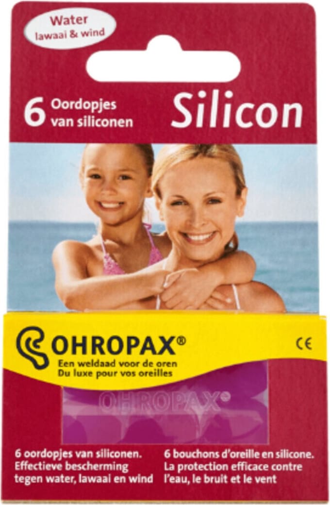 Ohropax - Siliconen Gehoorbescherming - 6 stuks